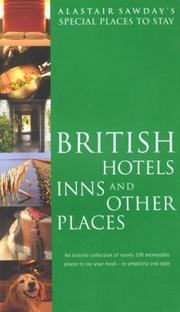 Cover of: Special Places to Stay British Hotels, Inns, and Other Places, 5th (Special Places to Stay)