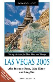 Cover of: Econoguide Las Vegas 2005: Also Includes Reno, Lake Tahoe, and Laughlin (Econoguide Series)