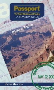 Cover of: Passport To Your National Parks Companion Guide by Randi S. Minetor, Randi S. Minetor