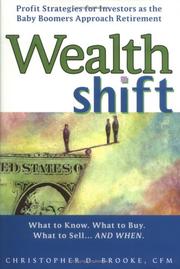 Cover of: Wealth Shift | Christopher D. Brooke
