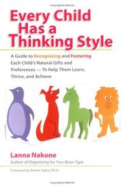 Cover of: Every Child Has a Thinking Style | Lanna Nakone