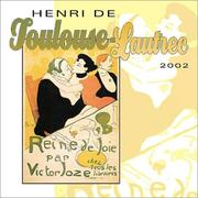 Cover of: Henri de Toulouse-Lautrec 2002 Wall Calendar
