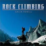 Cover of: Rock Climbing 2002 Wall Calendar by Galen Rowell