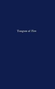 Cover of: Tongues of Fire: A Bible of Sacred Scriptures of the Pagan World (Johns Hopkins University Press Reprints)