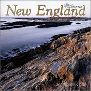 Cover of: New England Wilderness 2002 Wall Calendar