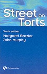 Cover of: Street on Torts by John Murphy, Margaret Brazier