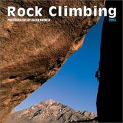 Cover of: Rock Climbing 2003 Calendar | 