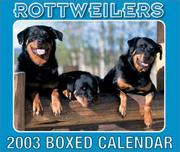Cover of: Rottweilers 2003 Calendar | 