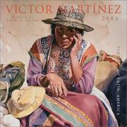 Cover of: Victor Martinez Retrato De Latinoamerica/Portrait of Latin America 2003 Calendar