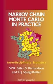 Cover of: Markov Chain Monte Carlo in Practice (Interdisciplinary Statistics)