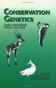 Conservation genetics by John C. Avise, J. L. Hamrick