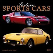 Cover of: Italian Sports Cars 2004 Calendar by Ron Kimball