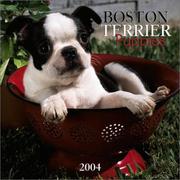 Cover of: Boston Terrier Puppies 2004 Calendar