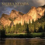 Cover of: Sierra Nevada 2004 Calendar