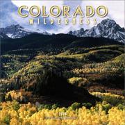Cover of: Colorado Wilderness 2004 Calendar