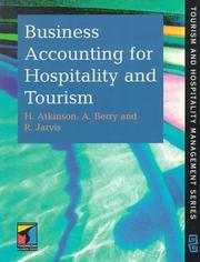 Cover of: Business Accounting for Hospitality and Tourism (Chapman & Hall Series in Tourism and Hospitality Management)