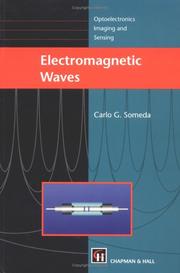 Cover of: Electromagnetic Waves (Optoelectronics, Imaging and Sensing Series) by Carlo G. Someda