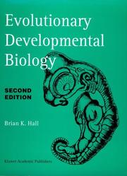 Cover of: Evolutionary Developmental Biology
