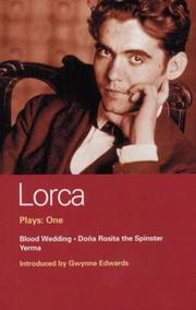 Cover of: Three plays by Federico García Lorca