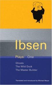 Cover of: Ibsen Plays: One