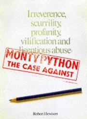 Cover of: Monty Python: The Case Against