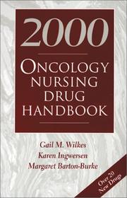 Cover of: 2000 Oncology Nursing Drug Handbook