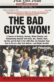 Cover of: Bad Guys Won