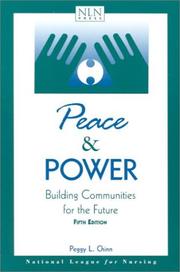 Peace and Power by Peggy L. Chinn