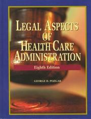Cover of: Legal Aspects of Health Administration, 8th Edition
