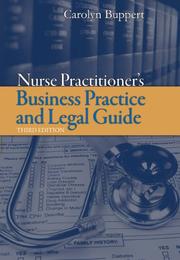 Cover of: Nurse Practitioner: Business Practice and Legal Guide