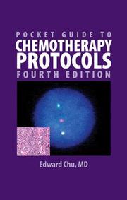 Cover of: Pocket Guide to Chemotherapy Protocols, Fourth Edition by Edward Chu