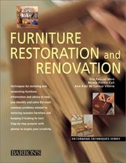 Cover of: Furniture Restoration and Renovation (Decorative Techniques Series)