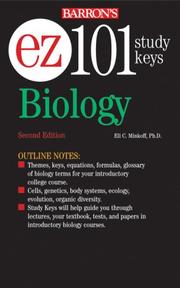 Cover of: EZ-101 Biology by Eli C. Minkoff Ph.D., Eli C. Minkoff