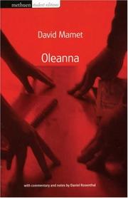 Cover of: "Oleanna" (Modern Plays) by David Mamet