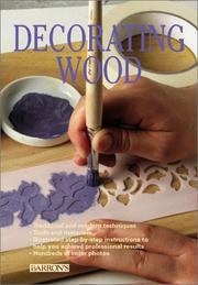 Cover of: Decorating Wood by Eva Pascual I Miro, Mireia Campana I Bigorra, Anna Jover I Armengol, Josep Maria Miret I Farre
