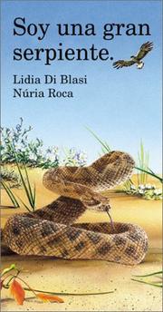 Cover of: Soy una Gran Serpiente