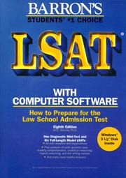 Cover of: How to Prepare for the Lsat by Jerry Bobrow, William A. Covino