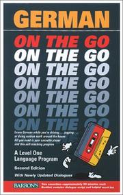 Cover of: German on the Go: Book/Cassette Package (On the Go Series)