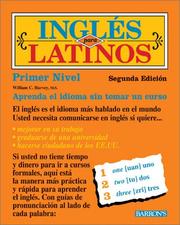 Cover of: Ingles para Latinos, Level 1 by William C. Harvey