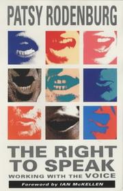 Cover of: The Right to Speak (Performance Books)