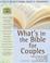 Cover of: Whats in the Bible for Couples