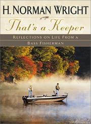 Cover of: That's a Keeper by H. Norman Wright