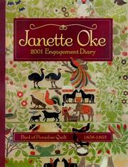 Cover of: Janette Oke 2001 Engagement Diary by Janette Oke