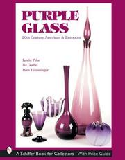 Cover of: Purple Glass: 20th Century American & European (Schiffer Book for Collectors)