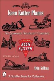 Cover of: Keen Kutter Planes by Alvin Sellen, Alvin Sellens, Alvin Sellen, Alvin Sellens