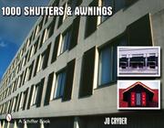 Cover of: 1000 Shutters and Awnings by Jo Cryder