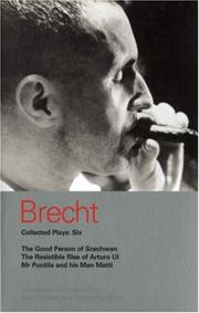 Cover of: Collected Plays (Methuen World Classics) by Bertolt Brecht