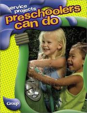 Cover of: Service Projects Preschoolers Can Do