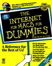 Cover of: The Internet for Macs for Dummies by Charles Seiter, Charles Seiter, Roger Seiter