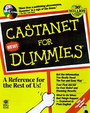 Cover of: Castanet for Dummies by Dummies Technology Press